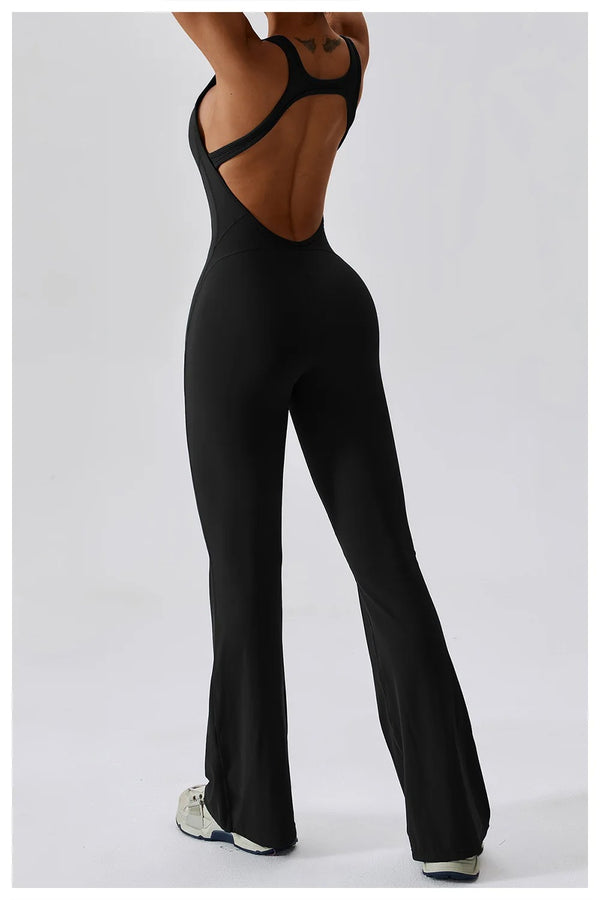 Seamless Jumpsuit Flared legs