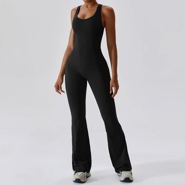 Seamless Jumpsuit Flared legs